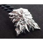 Silver Plated Green Man Pendant